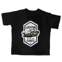 LERATON WEAR Футболка оверсайз Elastane «Ranchero the one who cares coloured limited» черная, размер XXL