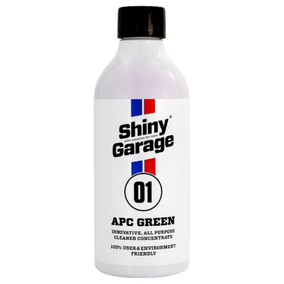 Shiny Garage Биоразлагаемый концентрированный универсальный очиститель APC Green 500мл SGAPCG500