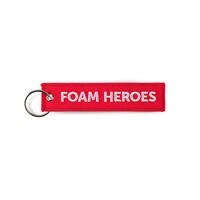 Foam Heroes Ремувка (брелок) красная Before Wash 13х3см FHA030