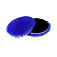 A302 Агрессивный полировальник «Синий Мех» (ворс 23 мм) на тонком интерфейсе 130/28 мм BMLF-130