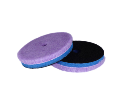 A302 Меховой круг «Лиловый» на Поролоне DA (короткий ворс 8 мм) 130/18 мм HWPDAF-130