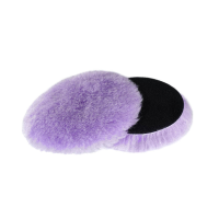A302 Меховой круг «Лиловый» на Липучке RO (длинный ворс 23 мм) 130/23 мм HWPROV-130