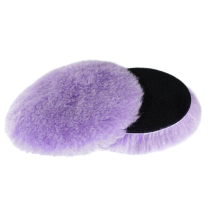 A302 Меховой круг «Лиловый» на Липучке RO (длинный ворс 23 мм) 155/23 мм HWPROV-155