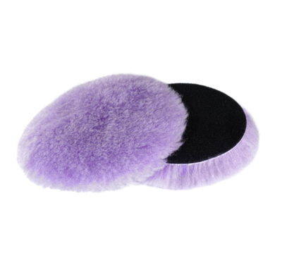 A302 Меховой круг «Лиловый» на Липучке RO (длинный ворс 23 мм) 155/23 мм HWPROV-155