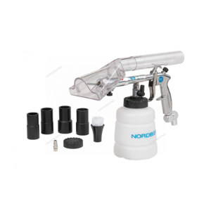 NORDBERG Пистолет моющий с металлической вращающейся насадкой торнадор с комплектом насадок NP9008K1