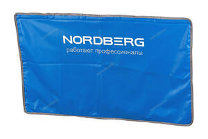 Nordberg ​​​Накидка на крыло 110х65 прямоугольная без выреза с магнитом и подкладкой NN1R