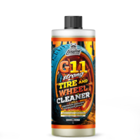 Высококонцентрированный очиститель покрышек и колесных дисков LERATON G11 STRONG 1л