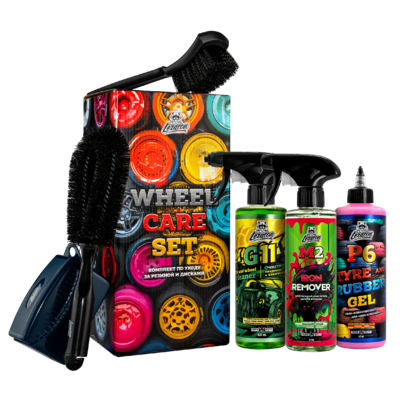 Набор по уходу за резиной и дисками LERATON WHEEL CARE SET