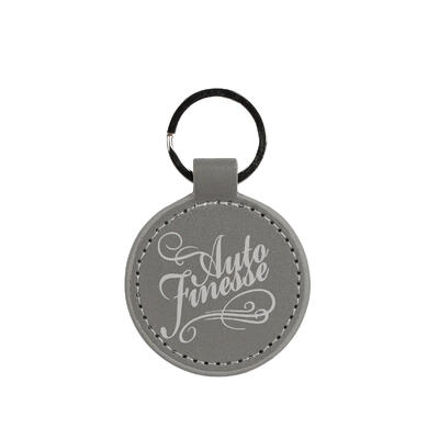 Auto Finesse Брелок для ключей, серый Round Leather Keyring Grey