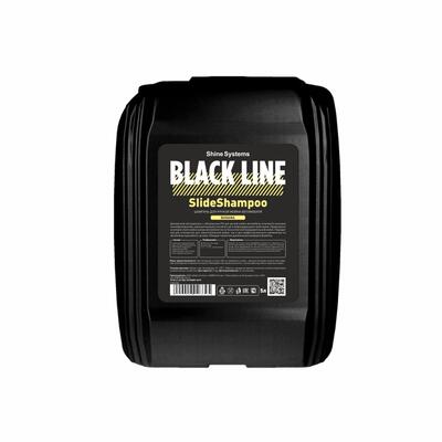 Shine Systems Шампунь для ручной мойки автомобиля Black Line SlideShampoo Banana 5 л