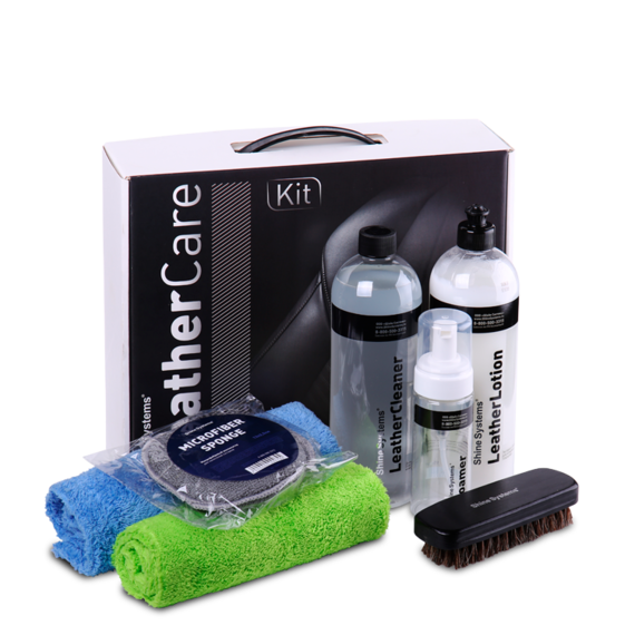 Набор для кожи Shine Systems LeatherCare Kit купить в Москве