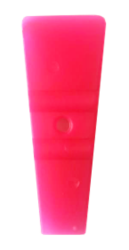 Uzlex Мини-ракель трапеция, розовый, средней жесткости, 27х75х15мм, серия МП2 21910151