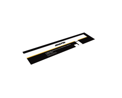 JETAPRO Полоски клеящие для переноса шильд 50 мм х 3 м Logo Tape Clear 225 (10 шт) 5820225