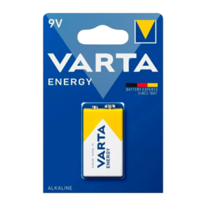 Varta ENERGY Батарейка Крона 6LR61 BL1 Alkaline 9V (4122) (1 шт)