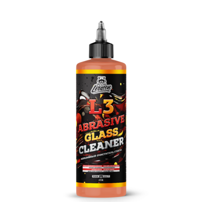 Абразивный очиститель стекла LERATON L3 473мл