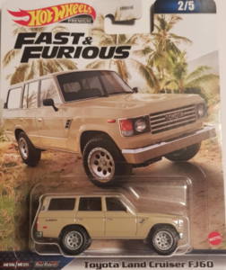 Машинка Hot Wheels Premium Toyota Land Cruiser FJ60