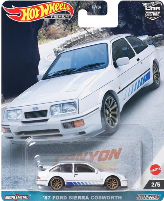 Машинка Hot Wheels Premium 87 Ford Sierra Cosworth купить