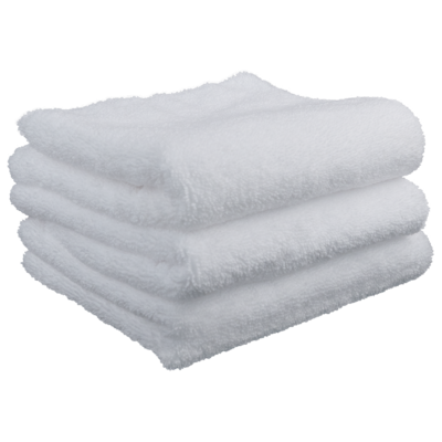 Комплект белых микрофибр из 9 штук LERATON WORK SET MFS PURE 40x40 300 гр/м2