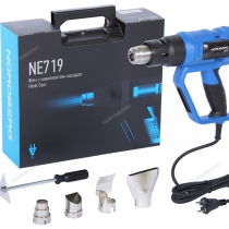 Nordberg Фен, 4 насадки, в кейсе, 50-600 °С, 2000 Вт NORDBERG NE719