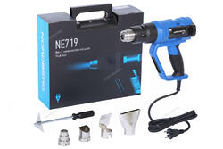 NORDBERG Фен 4 насадки в кейсе 50-600 °С 2000 Вт NE719