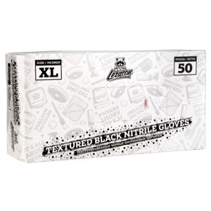 Ультрапрочные текстурированные перчатки нитриловые LERATON, XL 50 шт