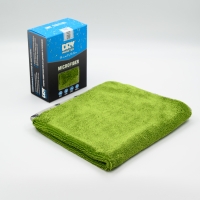 Dry Monster Полотенце для сушки повышенной плотности зеленый 50х60 см 800 гр DM 5060 Premium GREEN