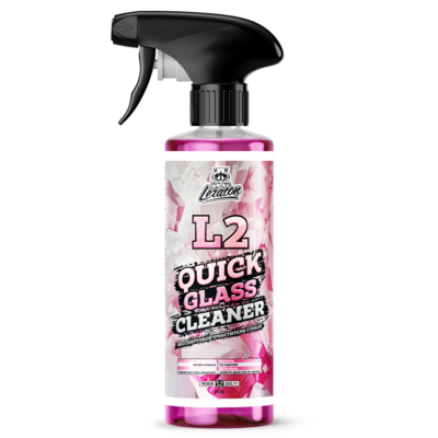 Бесспиртовой очиститель стекол LERATON L2 QUICK GLASS CLEANER 473 мл