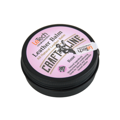 Letech Натуральный Бальзам для кожи с запахом Leather Balm Rose 30 мл 030360030