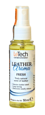 Letech Ароматизатор с запахом натуральной кожи фрэш Leather Aroma Fresh 50 мл. 02090050