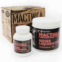 STP Мастика вибродемпфирующая антикоррозийная Noiseliquidator (2-х компонентная) (гофроящик) 09025-01-00