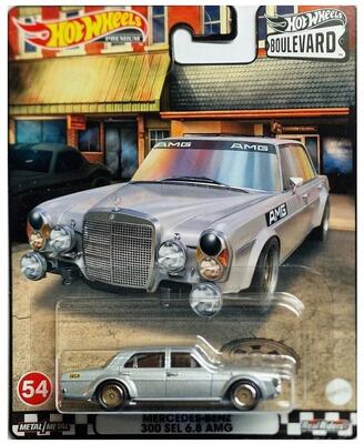 Машинка Hot Wheels Premium MERCEDES-BENZ 300 SEL 6.8 AMG