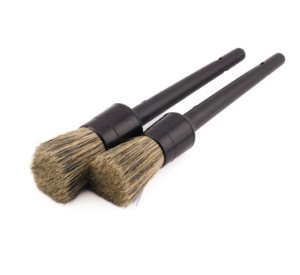 A302 Кисточки из натурального ворса PREMIUM Natural Hair Detaling Brush Set-2 2 шт (16,18 см, ворс 45мм) DBN-SET-2