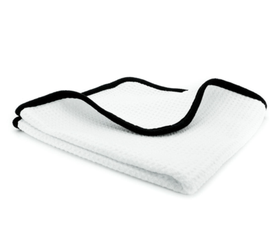 А302 Белая вафельная микрофибра для интерьера и стекол INTERIOR & WINDOW CLOTH 45x65 см 380 г/м WT-W