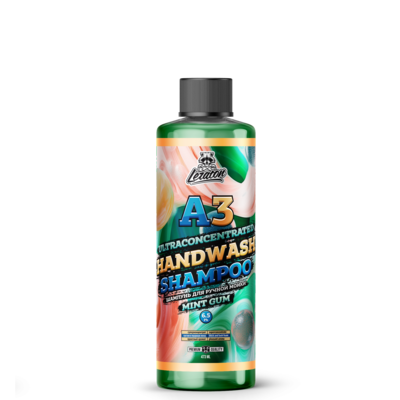 Суперконцентрированный шампунь для ручной мойки LERATON A3 HANDWASH SHAMPOO MINT GUM 473мл