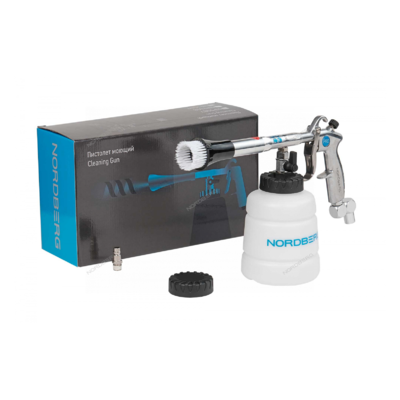 NORDBERG Пистолет моющий с металлической вращающейся насадкой торнадор NP9008
