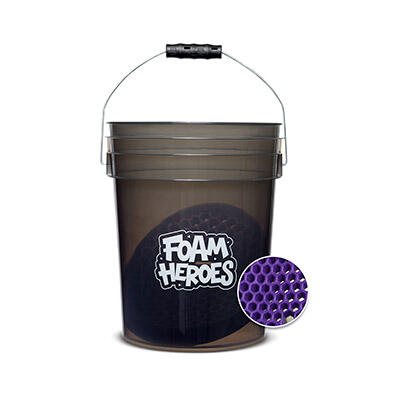 Foam Heroes Ведро с сепаратором для детейлинг мойки, 20л Detailing Bucket FHT069