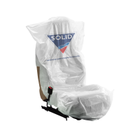 SOLID Seat covers накидка на сидение 790мм х 1300мм х 0,010мкм (100шт.) цвет белый 076.021.07