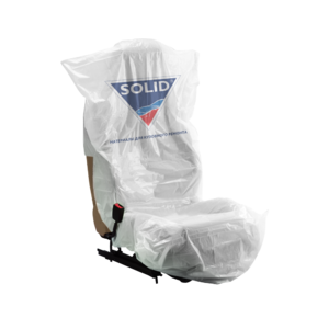 SOLID Seat covers накидка на сидение 790мм х 1300мм х 0,010мкм (100шт.) цвет белый 076.021.07