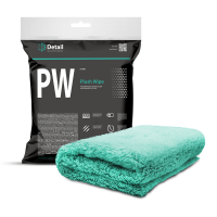 Detail Микрофибровая салфетка для располировки составов PW «Plush Wipe» 400 GSM 40х40 см DT-0245
