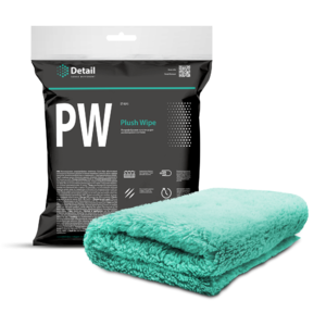 Detail Микрофибровая салфетка для располировки составов PW «Plush Wipe» 400 GSM 40х40 см DT-0245