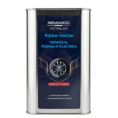 RE MARCO Чернитель резины и пластика Re Marco Detailer Rubber blacker  1 л RM-949