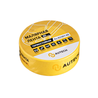 Autech Маскирующая термостойкая лента 38мм x 40м 120 градусов (жёлтый) Au-8238Y/40