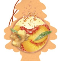 Little Trees Ароматизатор Ёлочка Персиково-имбирный шпритц (Peach Ginger Spritz)