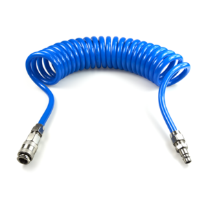 HUBERTH Шланг витой D8х12 мм с быстроразъёмным соединением (5 м)