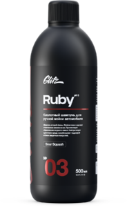 Glitz Кислотный шампунь для ручной мойки автомобиля 03 Ruby 500мл G0305