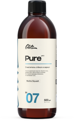 Glitz Очиститель стёкол и зеркал 07 Pure 500мл G0705