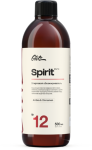 Glitz Спиртовой обезжириватель 12 Spirit 500 мл G1205