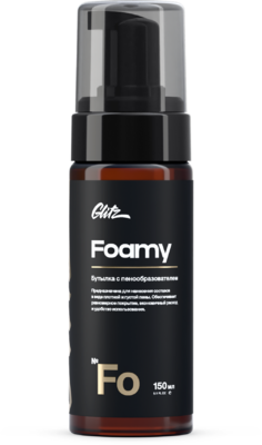 Glitz Бутылка с пенообразователем Foamy 150 мл GFO150