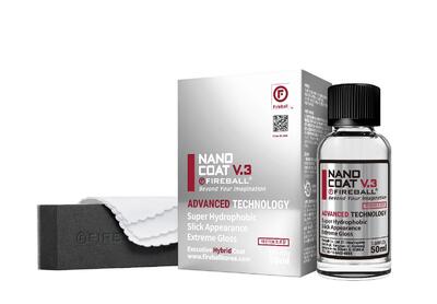 FIREBALL Керамическое покрытие для всех поверхностей NANO COAT v.3 50мл FB-NCV3-50