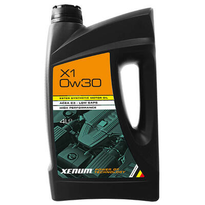 Синтетическое моторное масло с эстерами X1 0W30 С3 4л 1686004